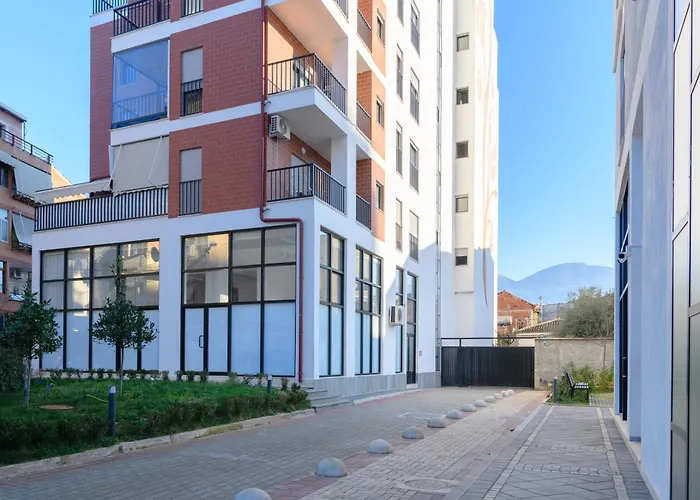 Cityscape 3- Vibrant Modern Apartment Tirana